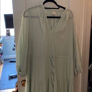 A New Day Mint Dot Maxi Dress